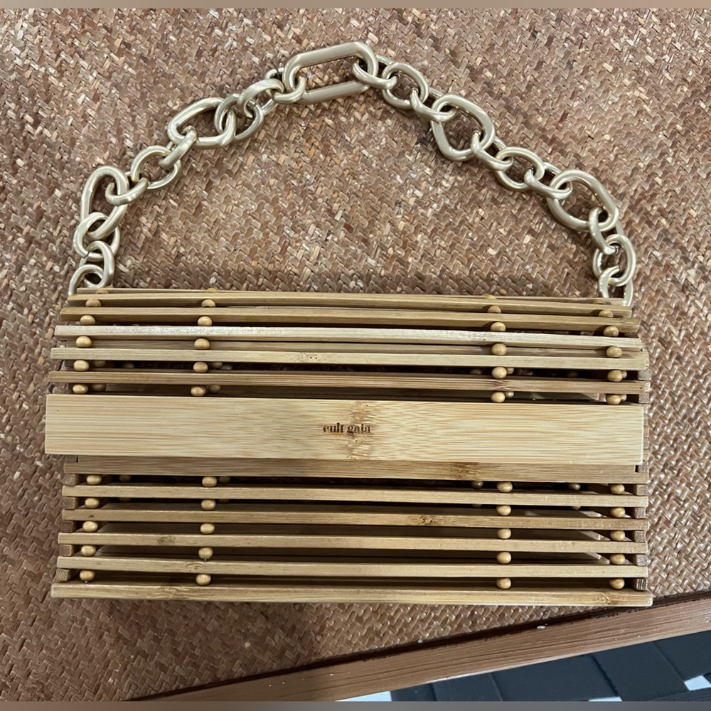 Cult Gaia Sylva Bamboo Bag